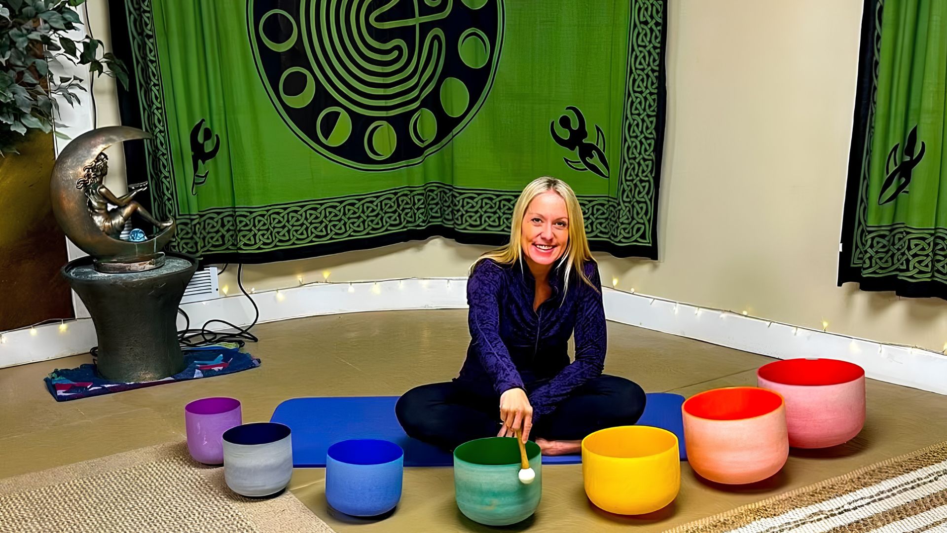 Sound bath and meditation sanctuary