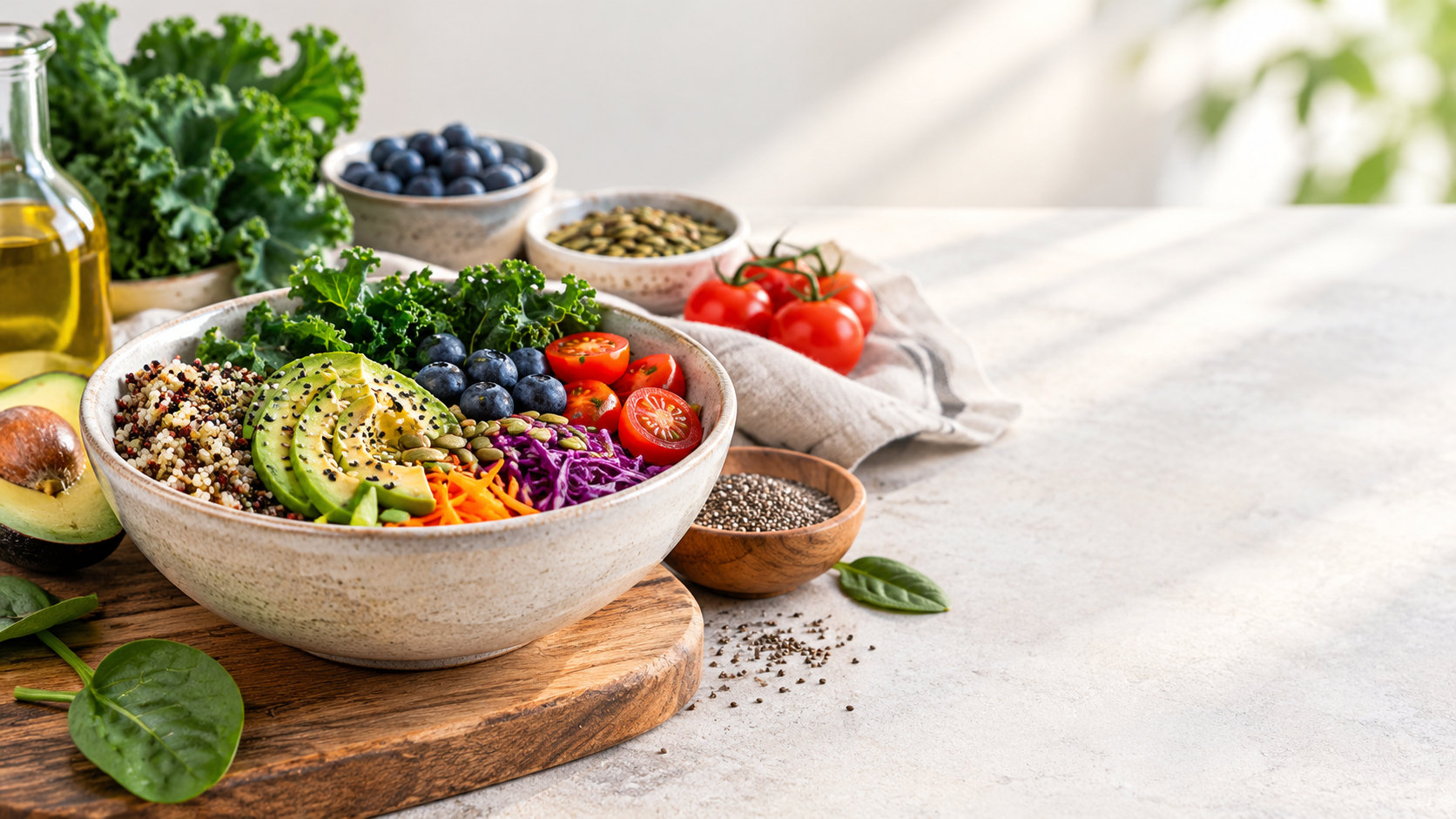 Ayurvedic nutrition and wholesome ingredients