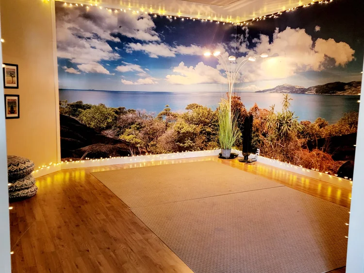 Yoga Class at Synchronicities Studio with Taralee Trammell